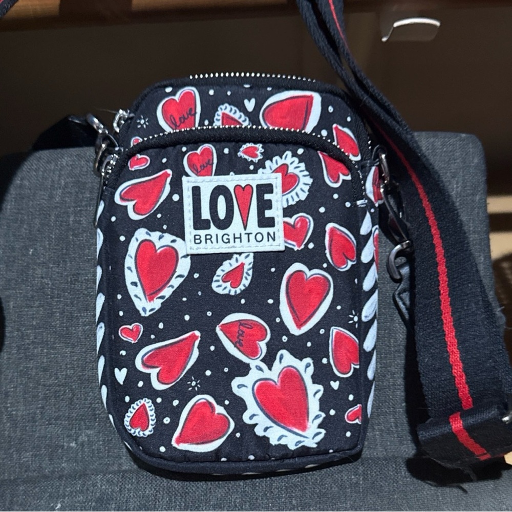 Brighton Love Heart Patterned Bag Valentines Day